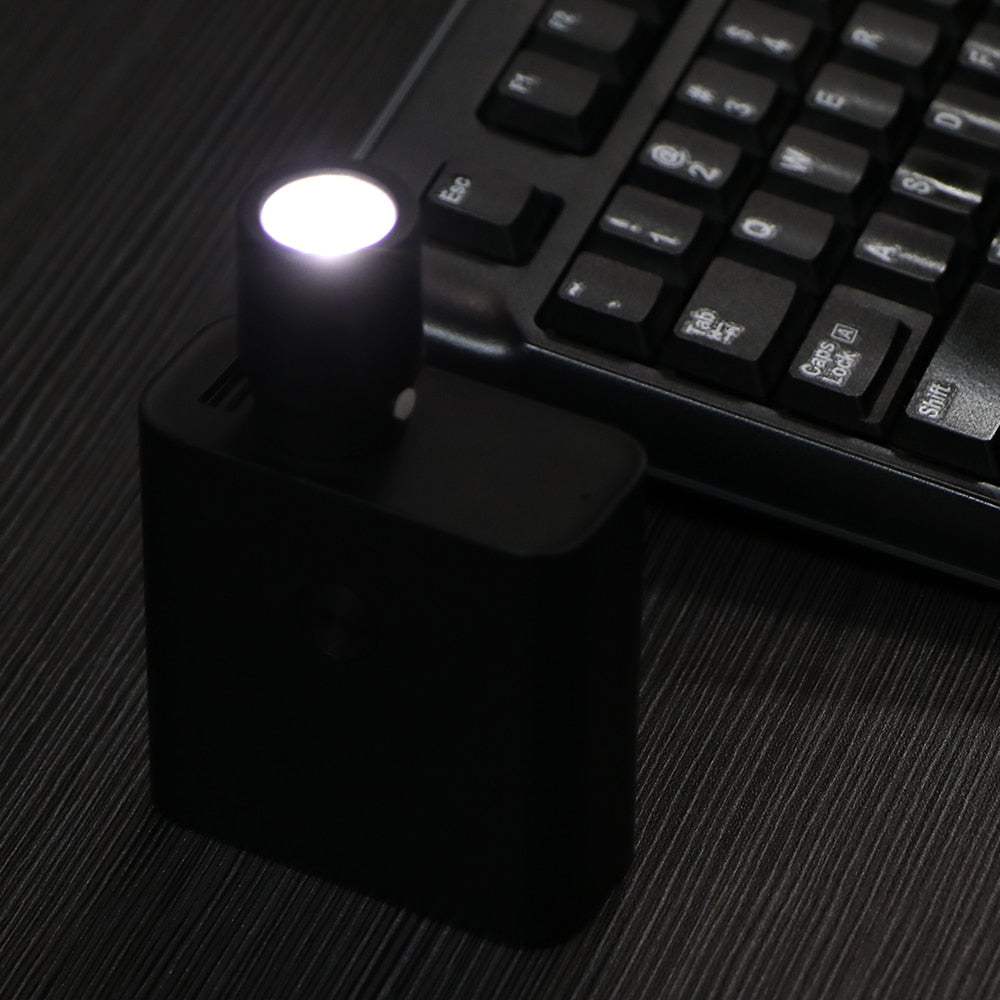 USB Lamp Portable 1W 120lm USB Lamp White Light LED Lamp USB Light Powerbank LED Night Light Torchlight with Switch Powerbank
