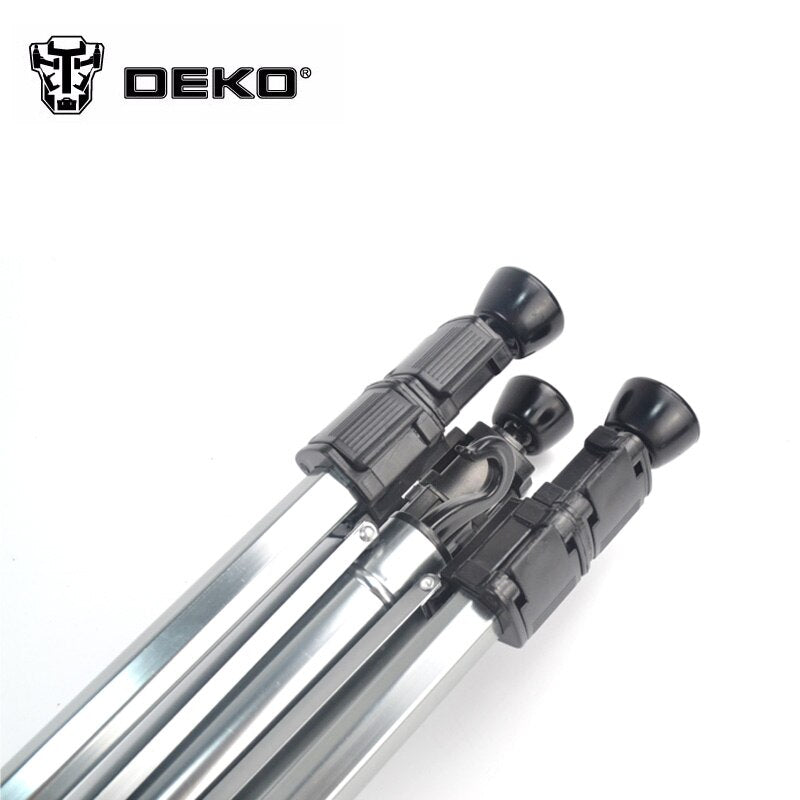 DEKO 120cm Laser Level Tripod Nivel Laser Tripod Professional Carbon Tripod for Laser Level Aluminum Adjustable Tripod