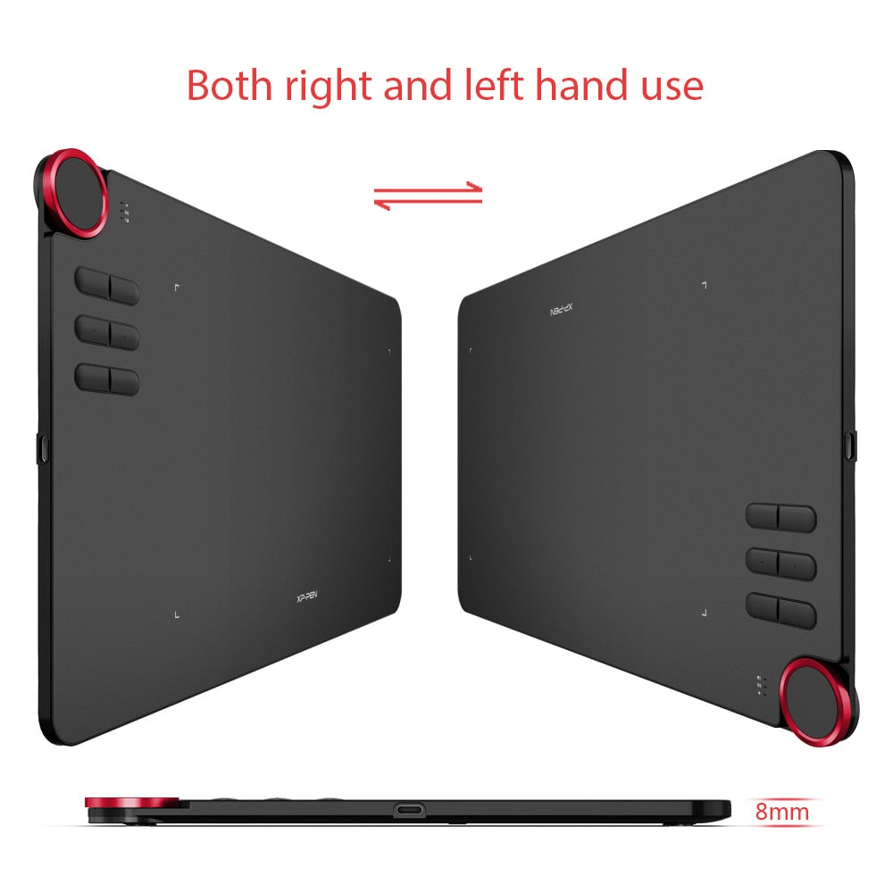 XP-Pen Deco 03 Wireless  Digital Graphics Drawing Tablet Drawing Pen Tablet with Battery-Free Passive Stylus and 6 Shortcut