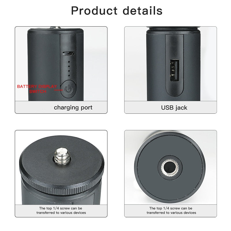 osmo camera charger mobile power charging bank handle selfie stick holder for dji osmo Pocket 2 / osmo Pocket / action camera