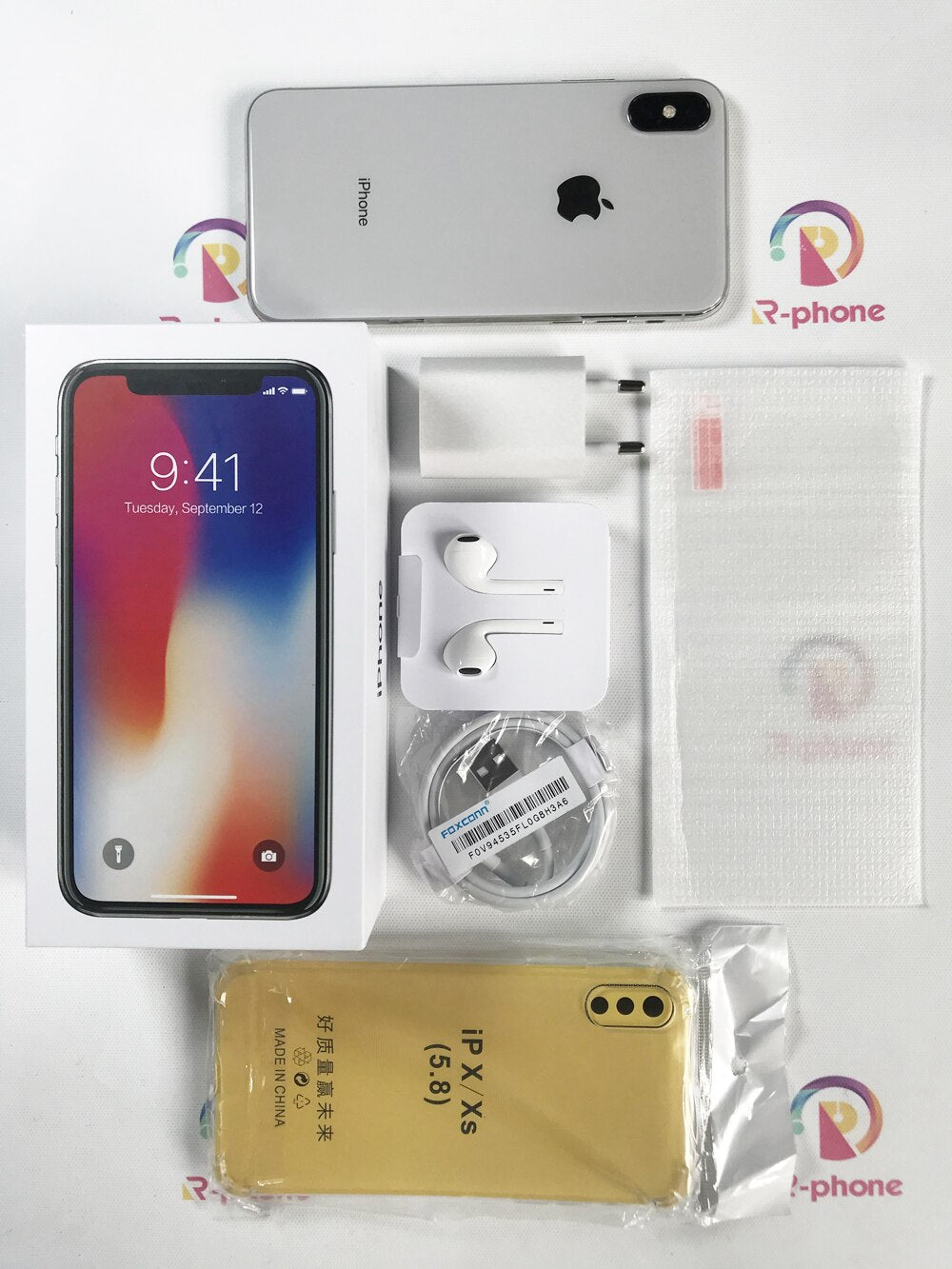 Apple iPhone X Refurbishe Original Used 99% New Phone 3GB RAM 64/256GB ROM Hexa Core Face ID 12MP Wireless Unlocked Cellphone