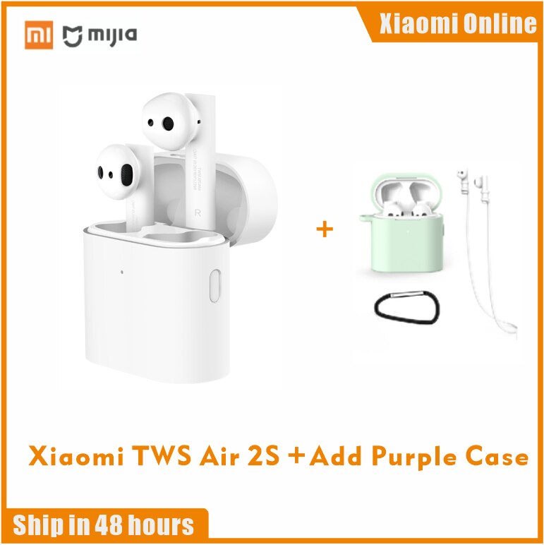 2020 Original Xiaomi Airdots 2S AIR 2S Wireless Earphone TWS Mi True Earbuds Air 2s Wireless Stereo Control With Mic Handsfree