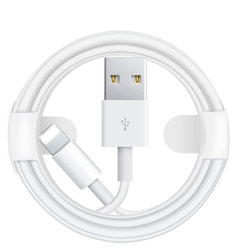 20cm 100cm 2m 3m USB Charging Cable For Apple iPhone 11 PRO X XS MAX XR 5 5S SE 6 6S 7 8 Plus ipad mini air 2 Charger Line Wire