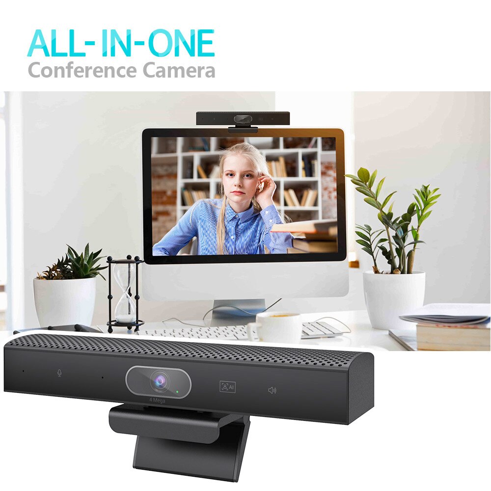 Creative 2K Camera web video call with Speaker and Microphone