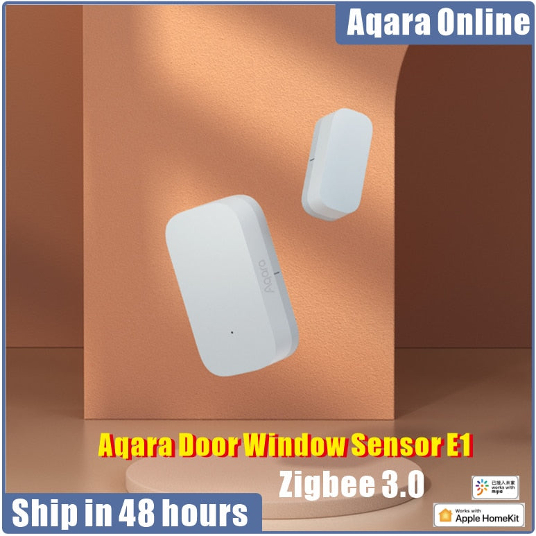 2021 Aqara E1 Smart Door Window Sensor Zigbee 3.0 Version APP Remote Control For Smart Home Work With Mijia APP Apple HomeKit