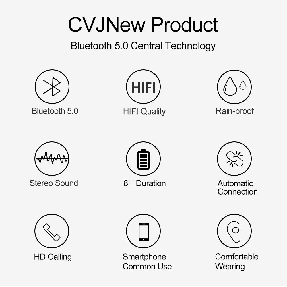 Detachable  Bluetooth Cable 2 Pin 0.78mm  HiFi In Ear Monitor Earphones Economy Choice for KZ,Trn,CVJ,CCA,QKZ,Kbear,BLON