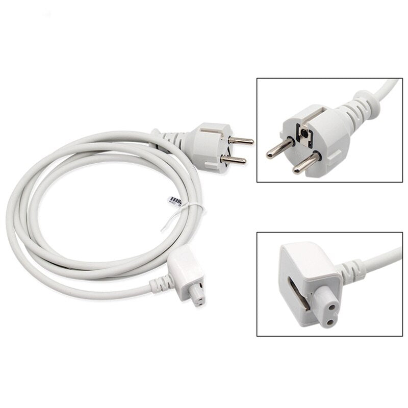 High Quality 1.8M US UK EU Plug Extension Power Cable Cord For MacBook Pro Air Charger Cable Laptop шнуров Power Cable Adapter