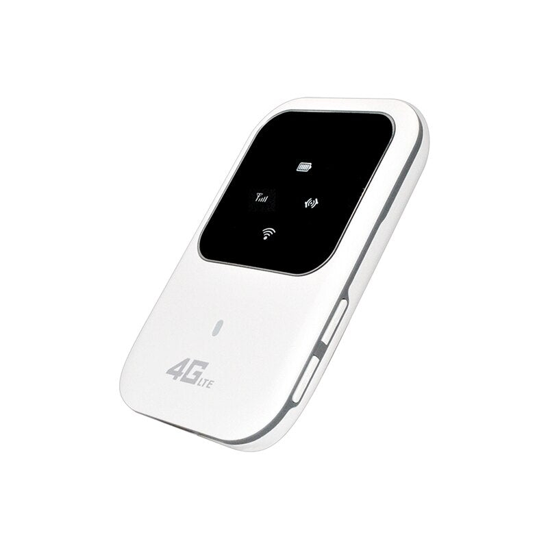 4G Pocket WiFi Router LTE Wireless Unlocked Travel Partner Modem with SIM Card Slot Support LTE FDD B1/B3/B5