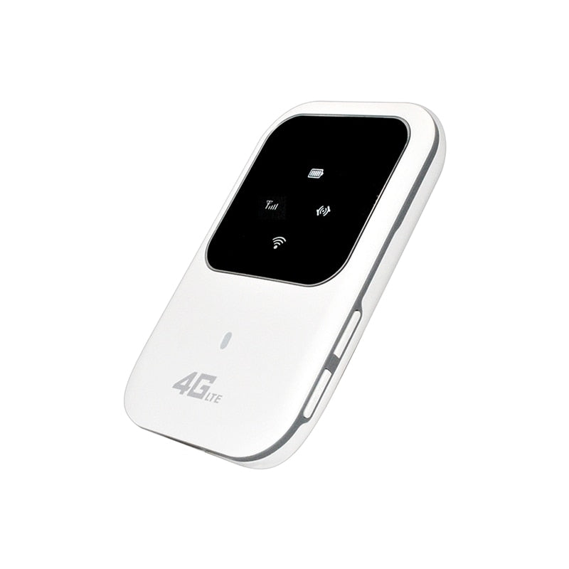 4G Pocket WiFi Router LTE Wireless Unlocked Travel Partner Modem with SIM Card Slot Support LTE FDD B1/B3/B5