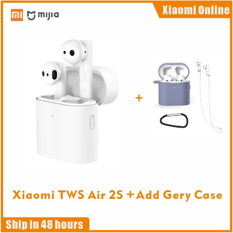 2020 Original Xiaomi Airdots 2S AIR 2S Wireless Earphone TWS Mi True Earbuds Air 2s Wireless Stereo Control With Mic Handsfree