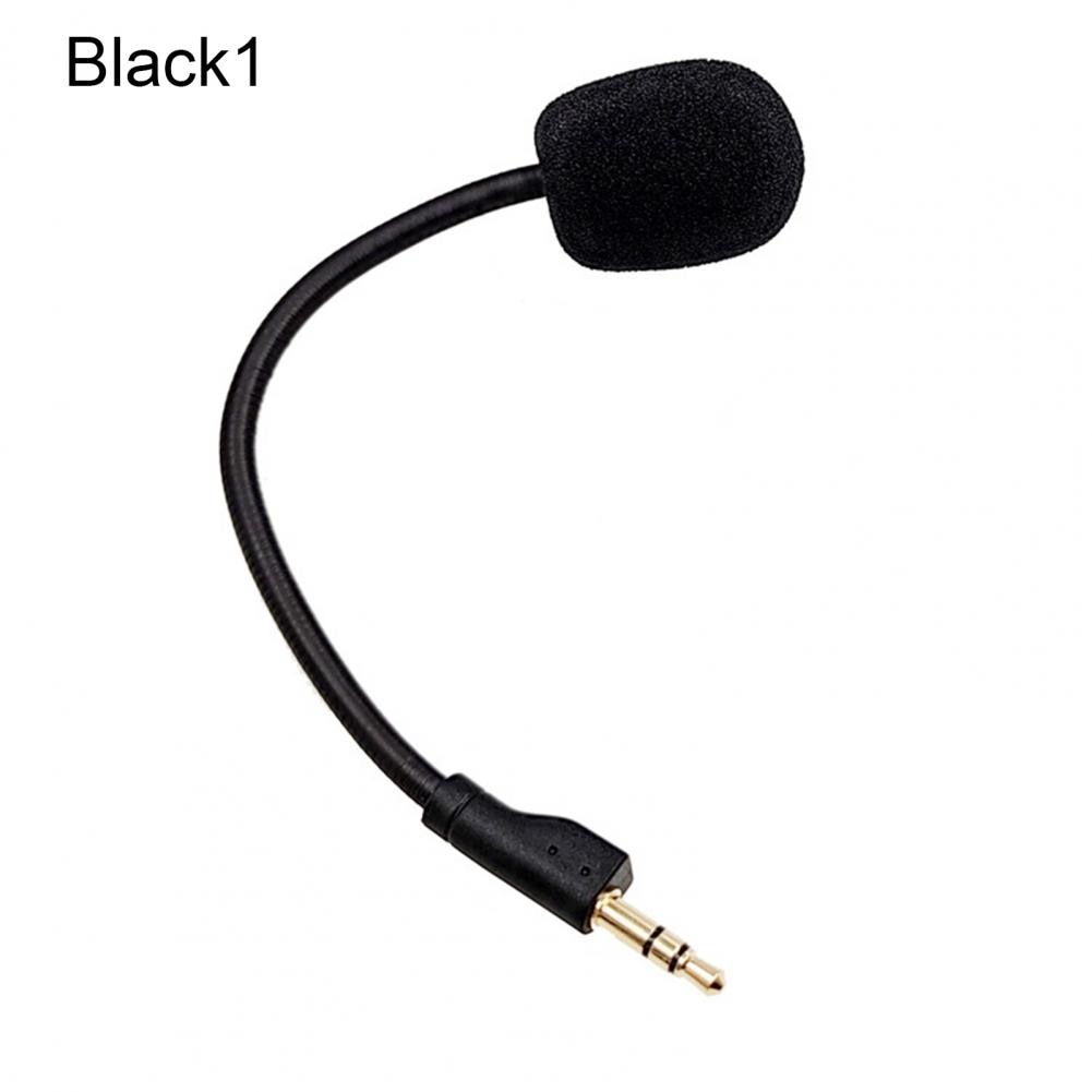 Replacement Game Mic Boom 3.5mm Microphone for Logitech G Pro X for Steelseies E-Sports Game Headset Gaming Headphones Mic