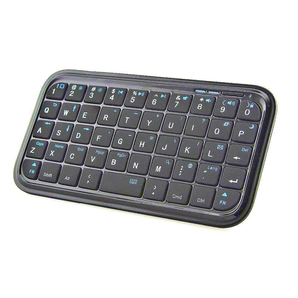 Mini Rechargeable Wireless Bluetooth-compatible Keyboard for iphone 6 6s plus ipad samsung galaxy note 5 android windows tablet