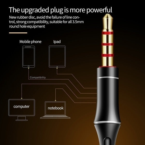 PUBG Inear Game Hearing Position Aids Game Headphones 3.5mm Wired Earphone Noise Reduction Soundproof Comfortable Inear Headset