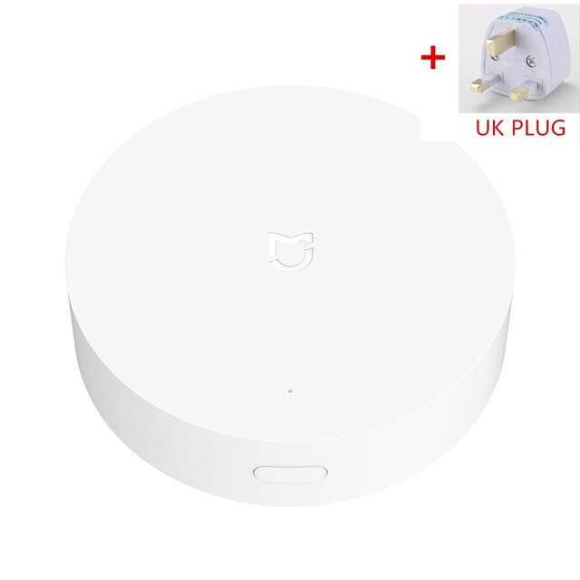 Xiaomi Mijia Multi-Mode Gateway ZigBee 3.0 WIFI Bluetooth Mesh Hub Voice Remote Control works With Mi Home APP Apple Homekit