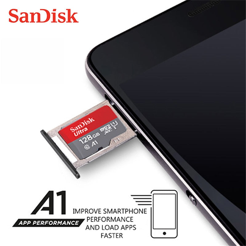 Sandisk Ultra Micro SD 128GB 32GB 64GB 256GB 16G 400GB Micro SD Card SD/TF Flash Card Memory Card 32 64 128 gb microSD for Phone