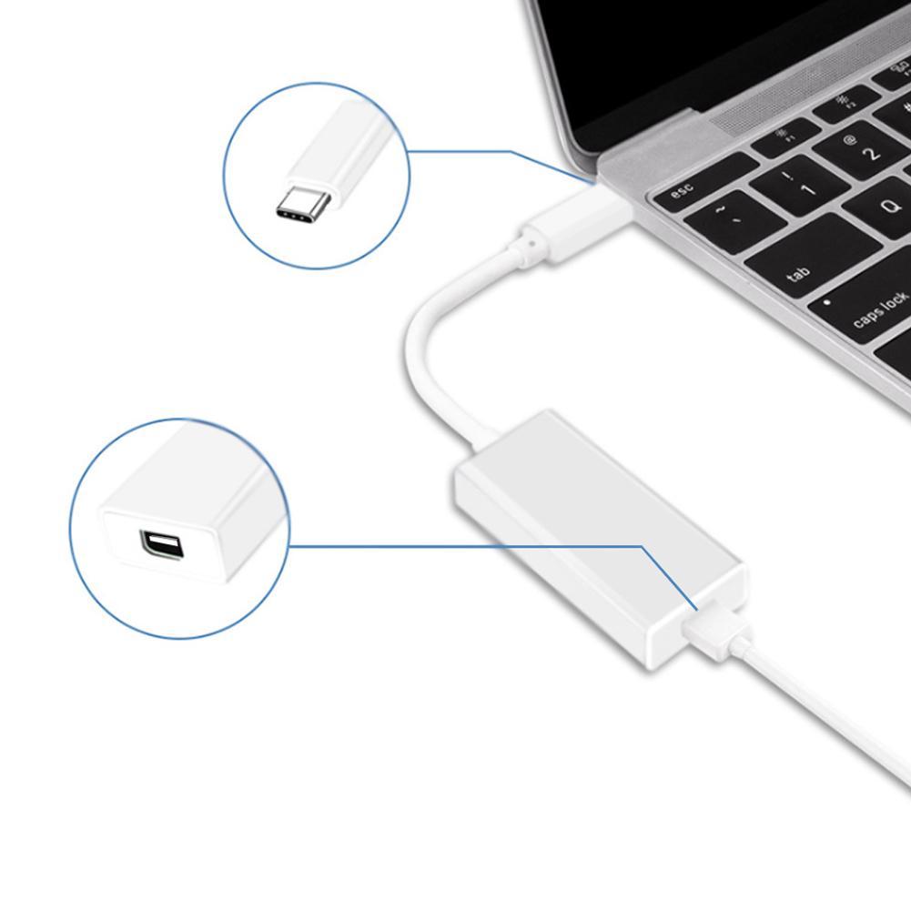 Thunderbolt 3 (USB-C) To Thunderbolt 2 Adapter for lightning Headphone Splitter Adapter Cable For MacBook Pro IMac Pro Adapter
