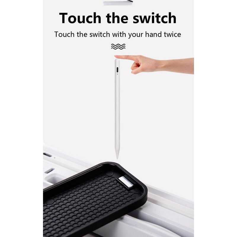 Stylus Magnetic Pen with Anti-Error Press Magnetic Suction Pen for iPad A1893/A1954/A2152